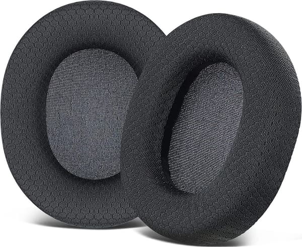 Ørepuder til SteelSeries Arctis 3/5/7/9/9X/Pro, Sort, 1 Par