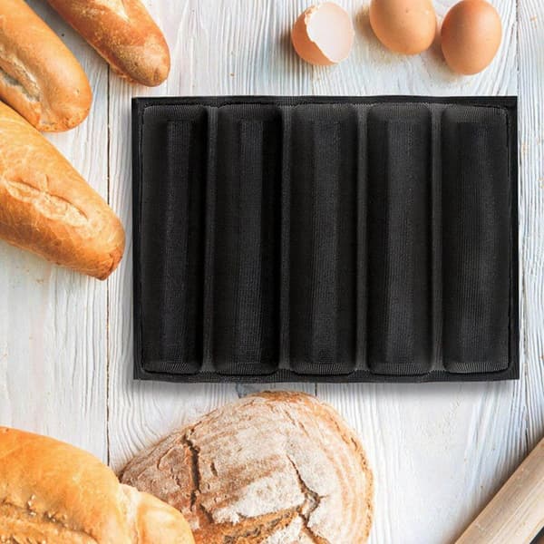Pølseforme Silikoneform Non-Stick Perforerede Franskbrødsforme