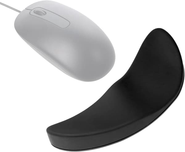 Ergonomiskt handledsstöd i silikon för kontors- och spelmöss