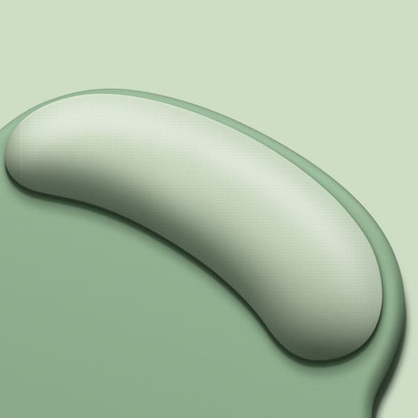 Ergonomisk designet sort gradient gel håndledsstøtte til bærbar computer (grøn).