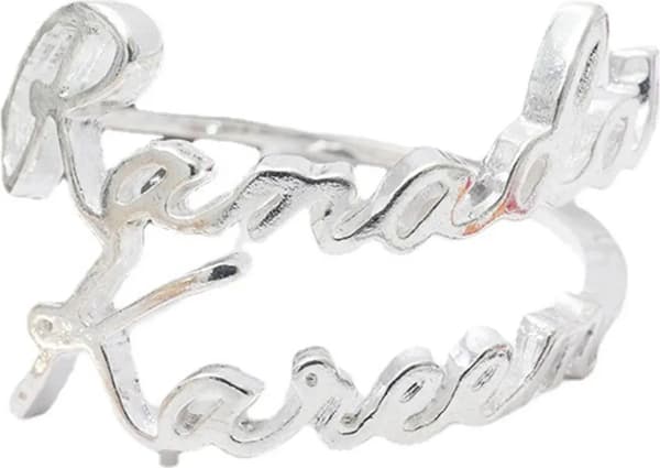 Servettringset i metall, 12-pack, Ramadhan servettringar silver