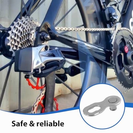 Cykelkæde quick release - kædeforbinder - vedligeholdelse og reparation - rustfrit stål - 12 gear