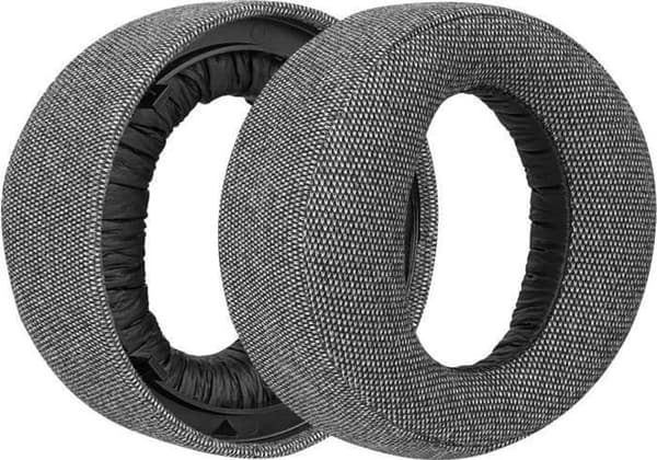 Komfortable linned erstatningsørepuder til Sony PlayStation 5 Pulse 3D trådløst headset, PS5 Pulse 3D grå