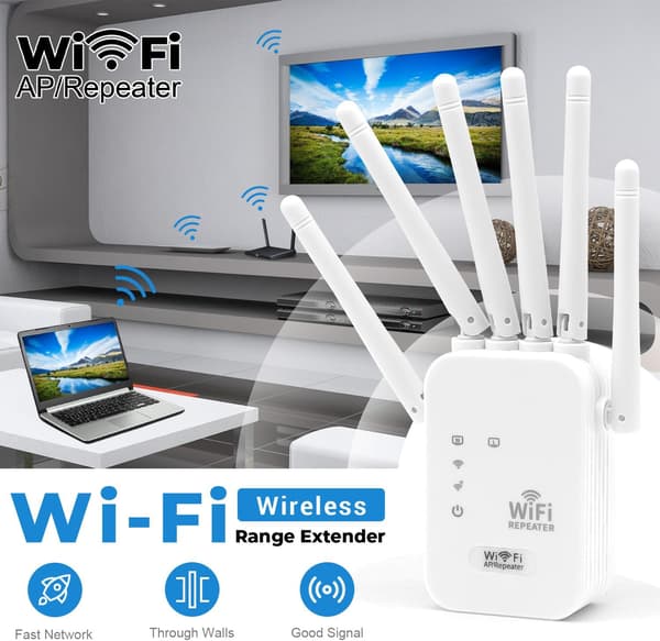 wifi signalforstærker repeater 1200M