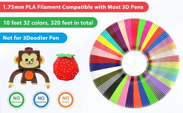 Grå PLA 10m 3D-printplast, filamentmateriale, 3D-printfilament, 1,75 mm PLA.