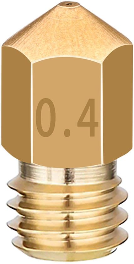 3D-printer reservedele - 3D-printer dyser - 25-pak ekstruderdyser 0,4 mm, egnet til forskellige 3D-printermodeller