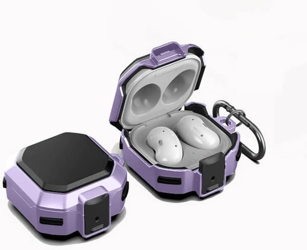 2-pak etui TPU PC karabinhage sort lilla