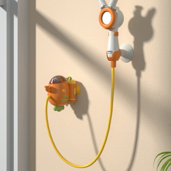 Elektrisk badelegetøj brusehoved babysprinkler tegneserie
