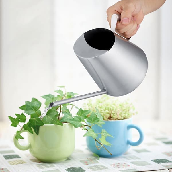 1500 ml vandkande i rustfrit stål, metal