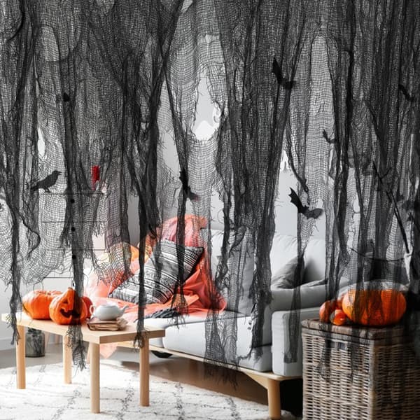 Halloween-kostym Festlig heminredningsklänning - Svart