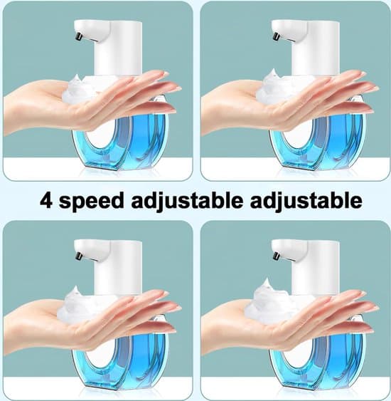 Automatisk håndsæbedispenser badeværelse skumsæbedispenser med sensor