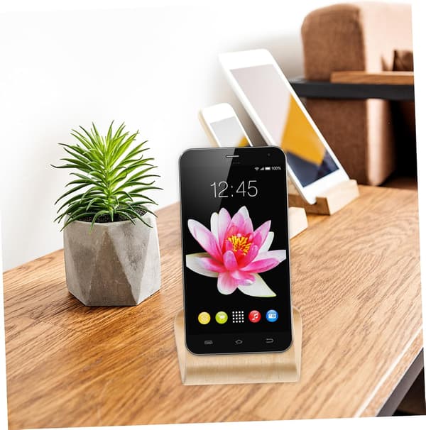Flexibla fästen för skrivbord och hemtelefoner