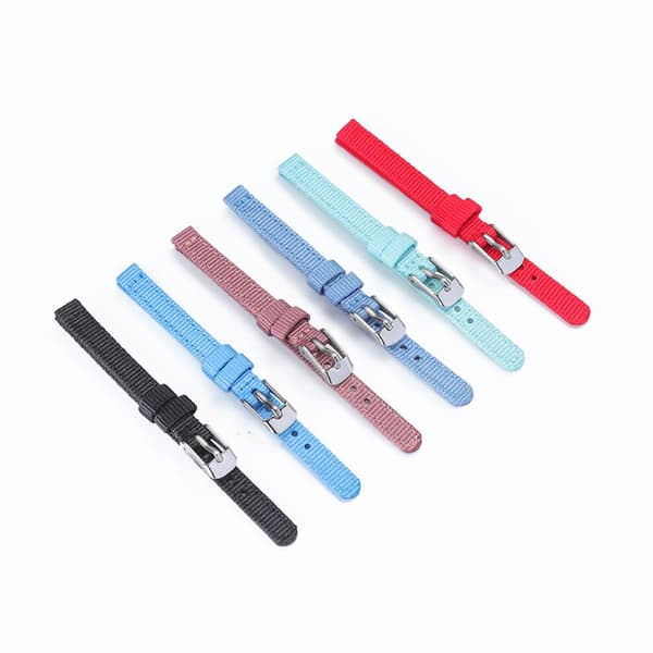 Dame Canvas Rem 12mm Nylon Universal Rem Erstatningsrem - Blå