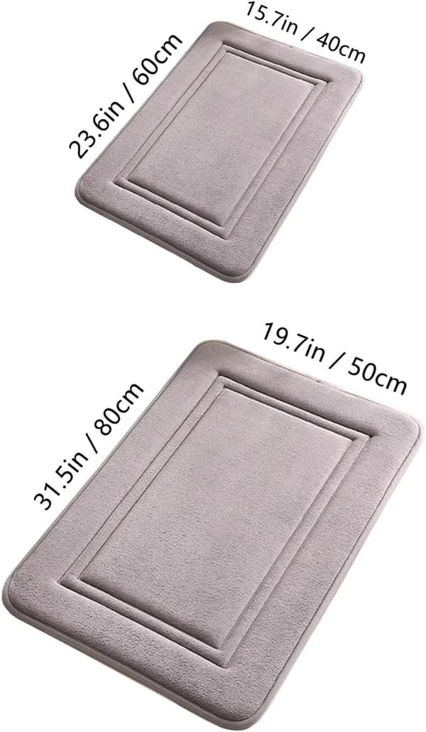 Ekstra tyk og holdbar bademåtte 40*60cm