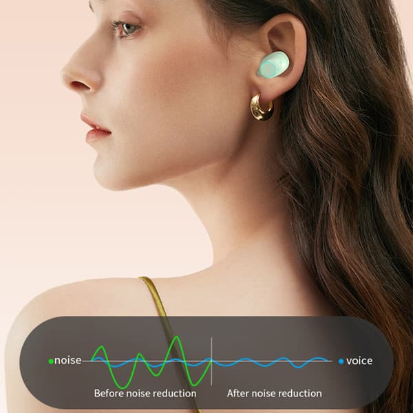 Trådlösa Bluetooth-hörlurar Stereo Tung Bas In-Ear