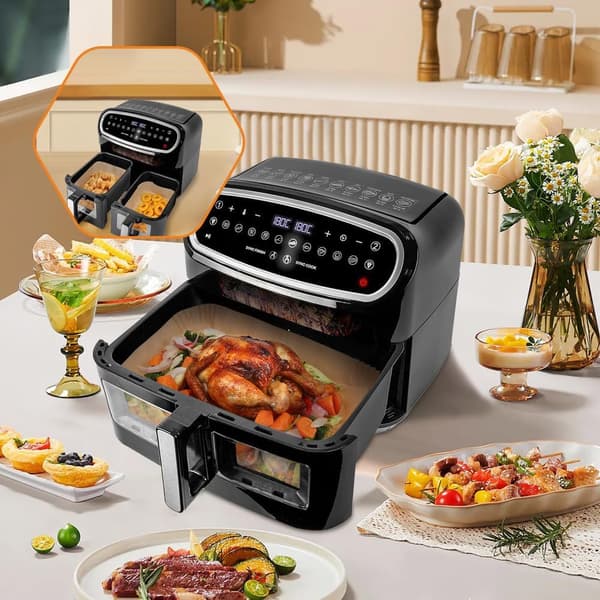 Airfryer bagepapir 5.2L 80 stk + 3.1L 80 stk