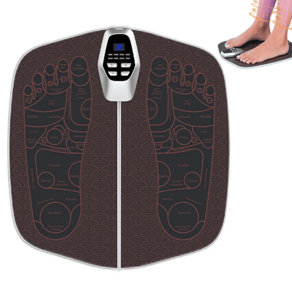 Elec. EMS fodmassager m/ 8 massageprogrammer og 32 intensitetsniveauer.