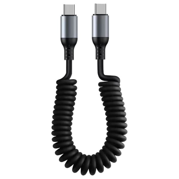 Spirale USB-C -pikalatauskaapeli