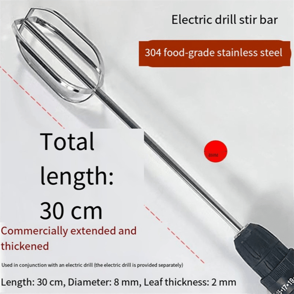 Handmixer, standard handborr, köttkvarn, äggvisp