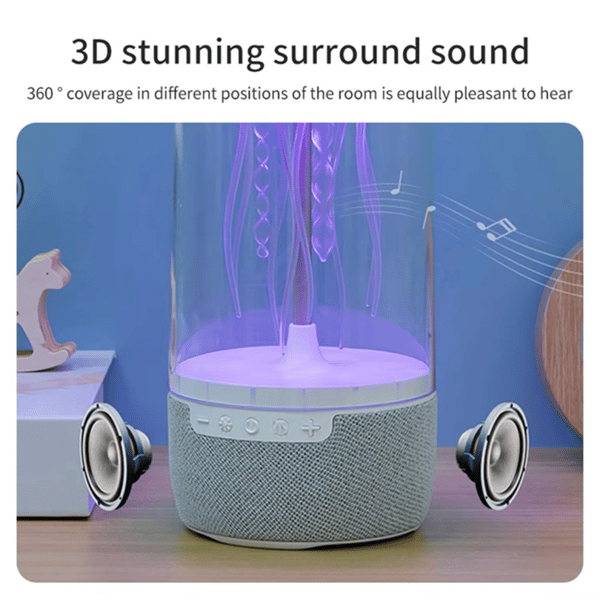 Vandmand-formet Bluetooth-højttaler - Farverige 3D HiFi-lydeffekter