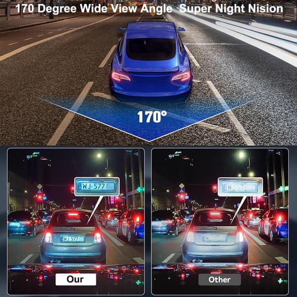 USB Android 1080P Bil Dash Cam Video ADAS HD