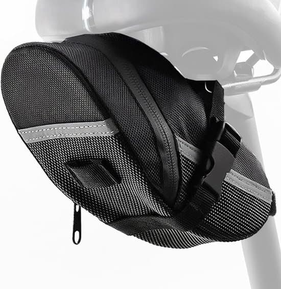 Cykel tasker,Sadel tasker,E-cykel tasker,Vandtætte tasker,Reflekterende strimler,Lette tasker,Racercykel tasker,Mountainbike tasker,Udendørs tasker,Sort