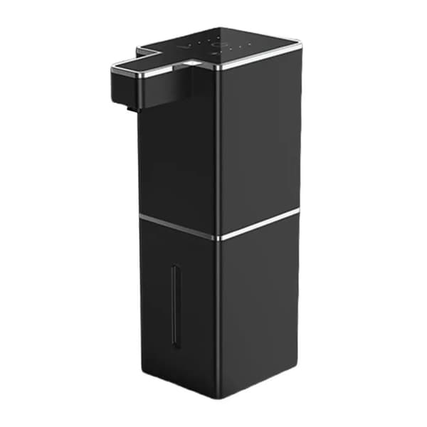 Automatisk sæbedispenser, sort skumsæbedispenser, genopfyldelig sensor sæbedispenser, håndsæbedispenser, køkken, badeværelse, hygiejne.