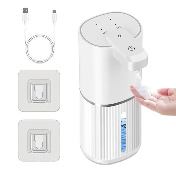 Automatisk Sensor Sæbedispenser Elektrisk Skum Smart Håndsprit Hvid Skum
