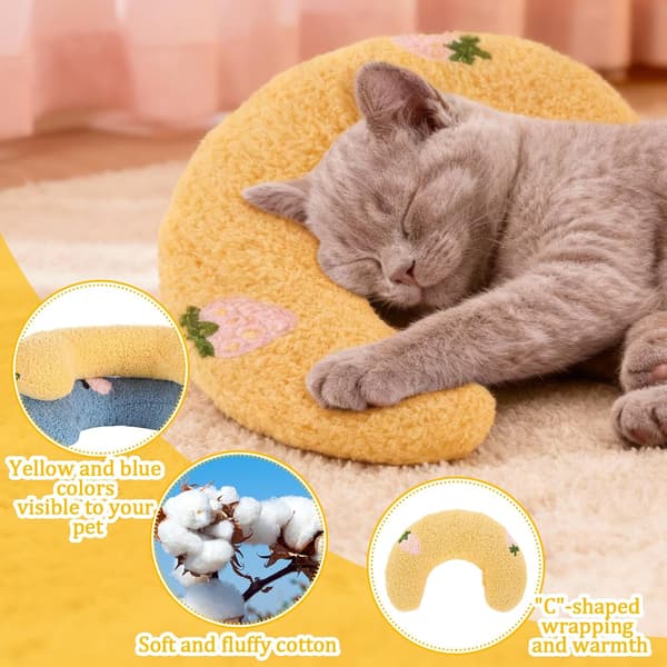 2-pack katt- och hundkuddar, kattungekomfortkuddar