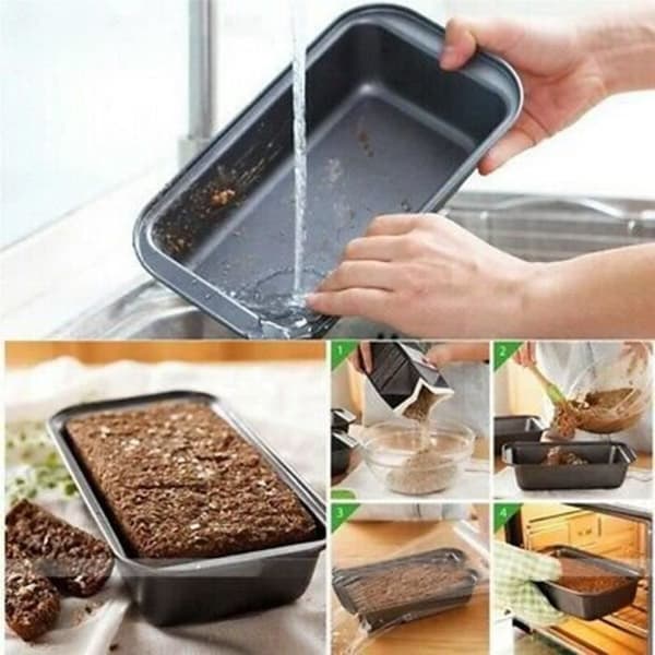 Brödbakform - Dubbla lager non-stick - Värmebeständig