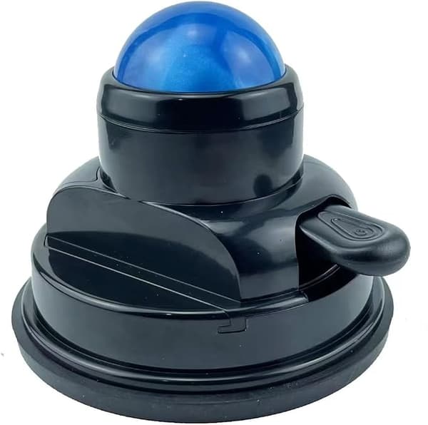 Installerbar kropsmassageboldrulle m/ sugekop