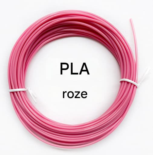 Rosa pink PLA - 10m 3D-printplast, filamentmateriale, 3D-printfilament, 1,75 mm PLA.