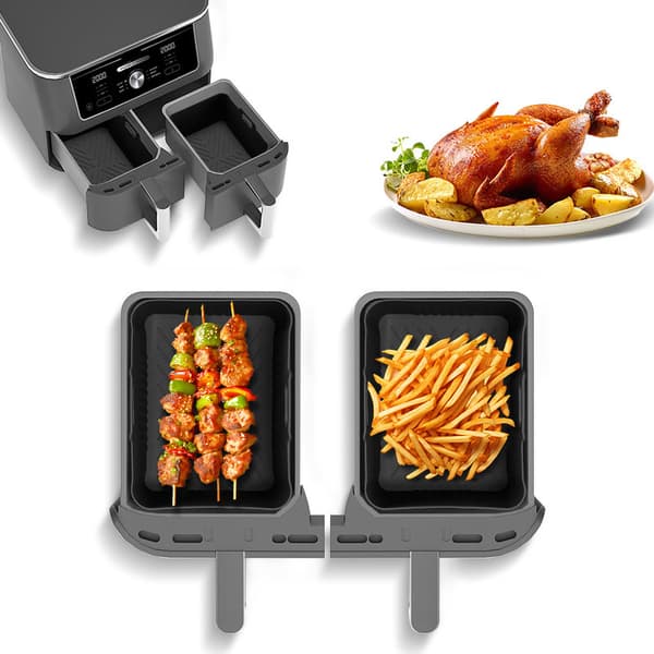Ninja AF400 AF451 Air Fryer Silikonbakform - Grå