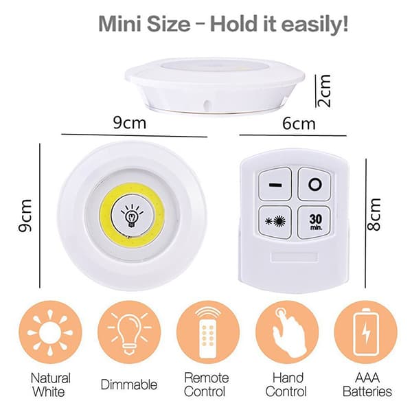 COB LED Skåpbelysning Garderob Kök Sovrum