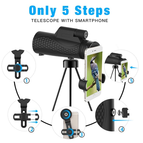 Monokulært teleskop