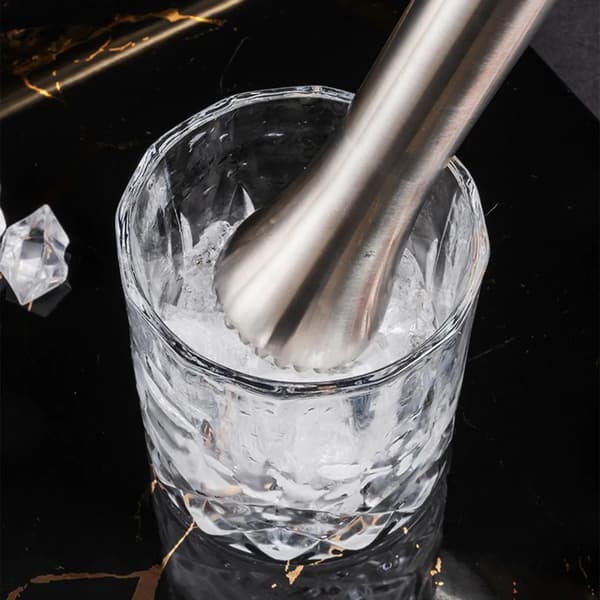 Cocktailshaker, barshaker i rustfrit stål, 31,8 cm, 304 rustfri, isknuser, citronshaker, bartilbehør til Mojitos, Keppelinna cocktails
