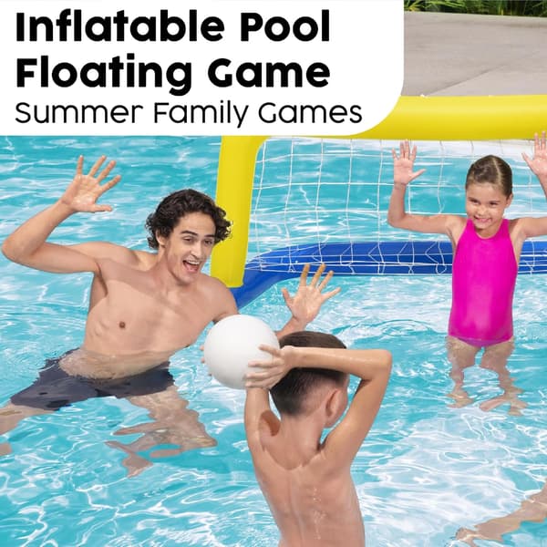 142 cm x 76 cm vattenpolo poolspelset