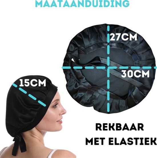 Silke Nathue - Nathue - 100% Silke Nathue - Medium - Efterlader Håret Blødt og Glansfuldt - Silke Hårhætte