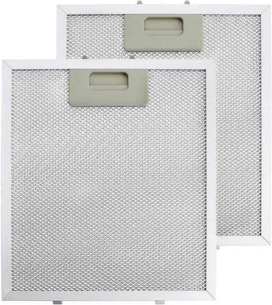 2 stk. fedtfilter i aluminiumnet til emhætte 260 x 230 mm - Køkkenventilationsfilter