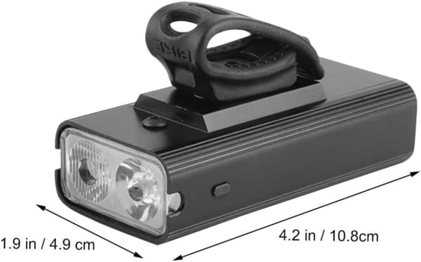 LED cykellygte, USB genopladelig, multi-mode front sikkerhedslys