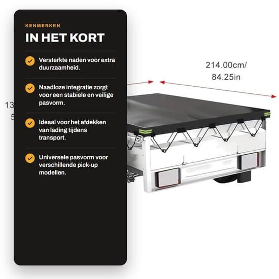 Kraftig Robust Polyester Ladlåg & Pickup Lastbil Presenning