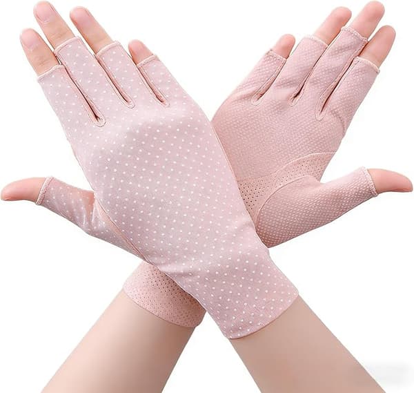 Kørehandsker til kvinder med UV-beskyttelse, solbeskyttelse, sommer udendørs touchscreen-handsker