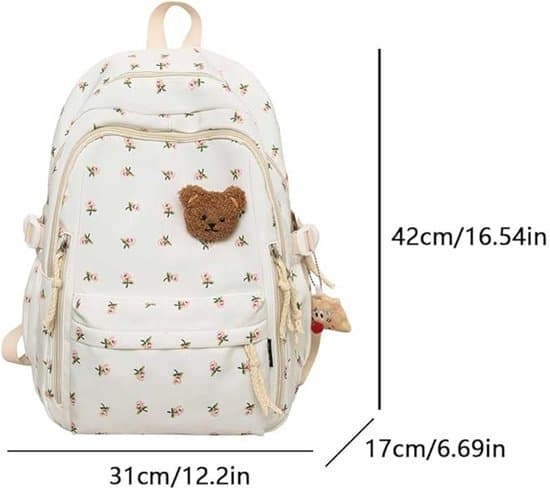 Ryggsäckar, skolväskor, flickryggsäckar, studentryggsäckar, snygga studentryggsäckar, skolstil studentryggsäckar, för tonåringar, nylonmaterial