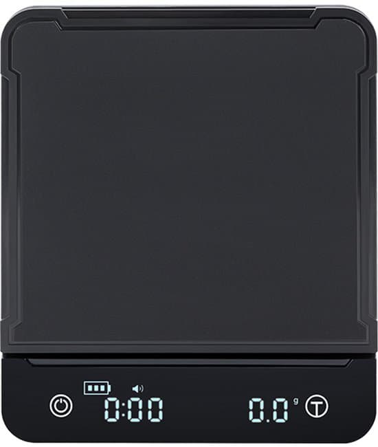 Genopladelig Digital Kaffevægt (0,3g-3kg) med Timer & LED-display
