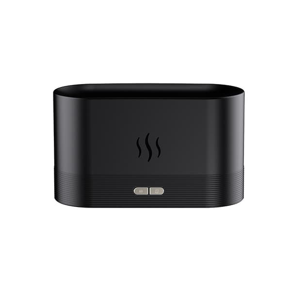 Luftfugter Aroma Diffuser Æterisk Olie Aromaterapi Luftbehandling Rensere Flamme Lys