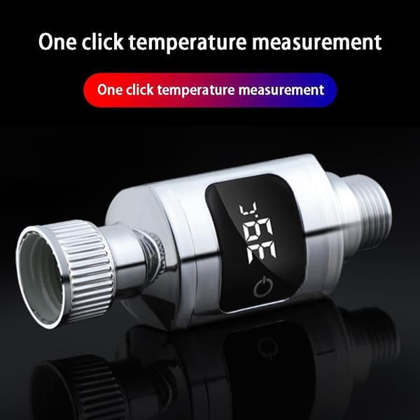 LED Digital Duschvattentermometer Temperaturdisplay i realtid
