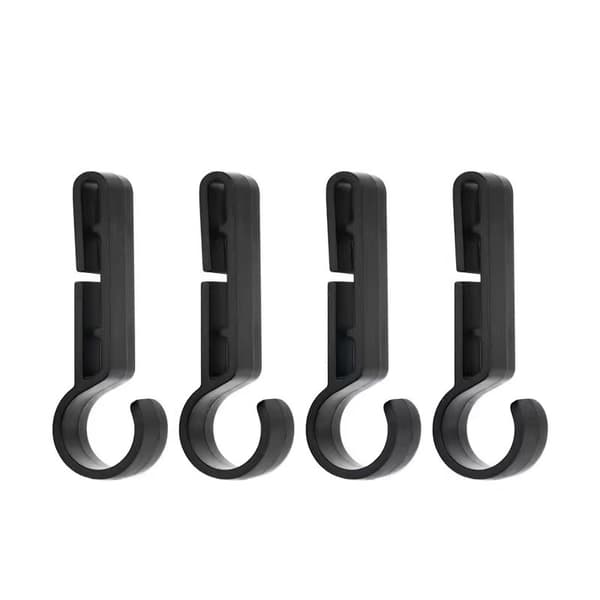 Pandelampeclips - pandelampekroge (8-pak) - sort