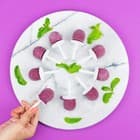 Silikon Mini Popsicle Formar Klubba Form Lätt att ta ur Isglass
