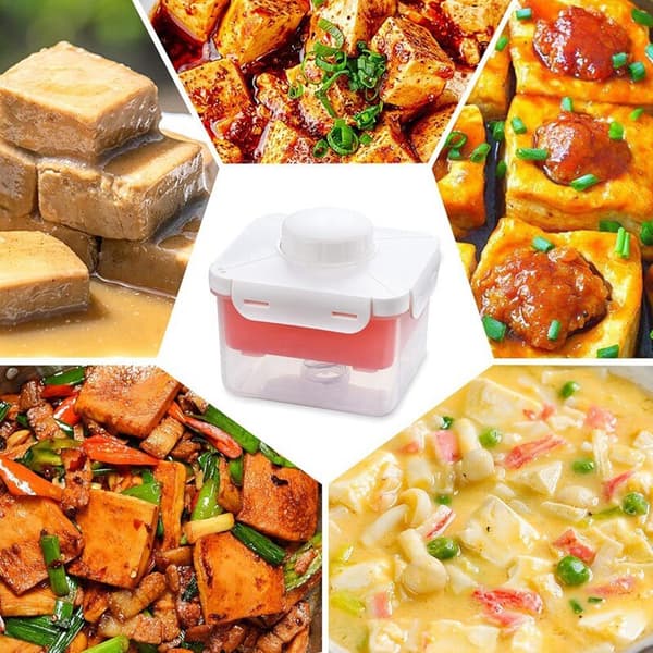 Tofupress Diskmaskin Justerbar Avlopp Vegetarisk