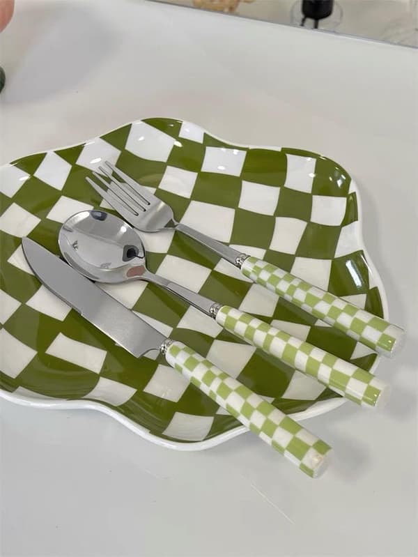 6-delars bestickset i silver för småbarn och barn, elegant